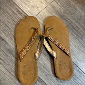 Roxy Women's Brown Braided Sandals